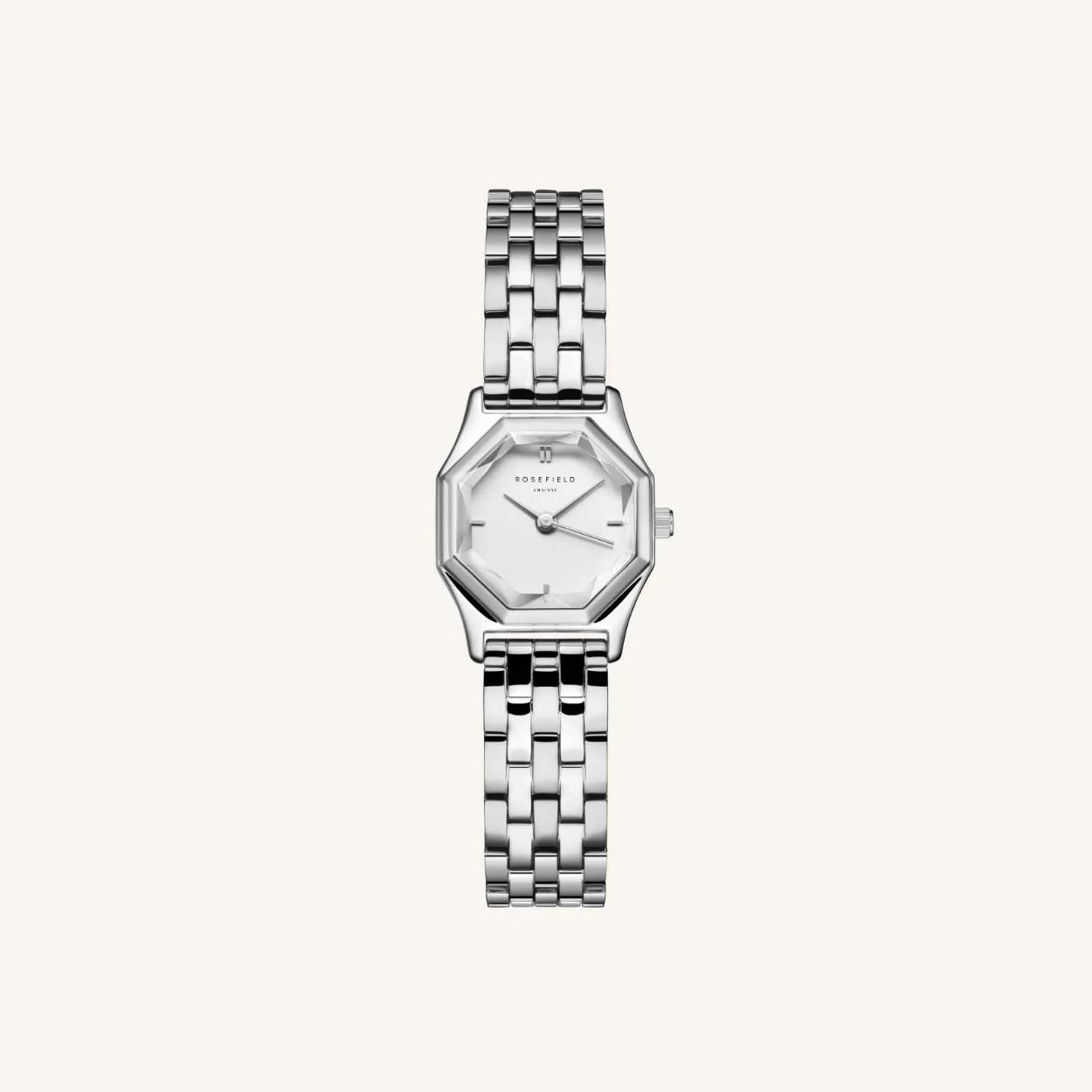 Rosefield horloge met stalen band, Gemme staal