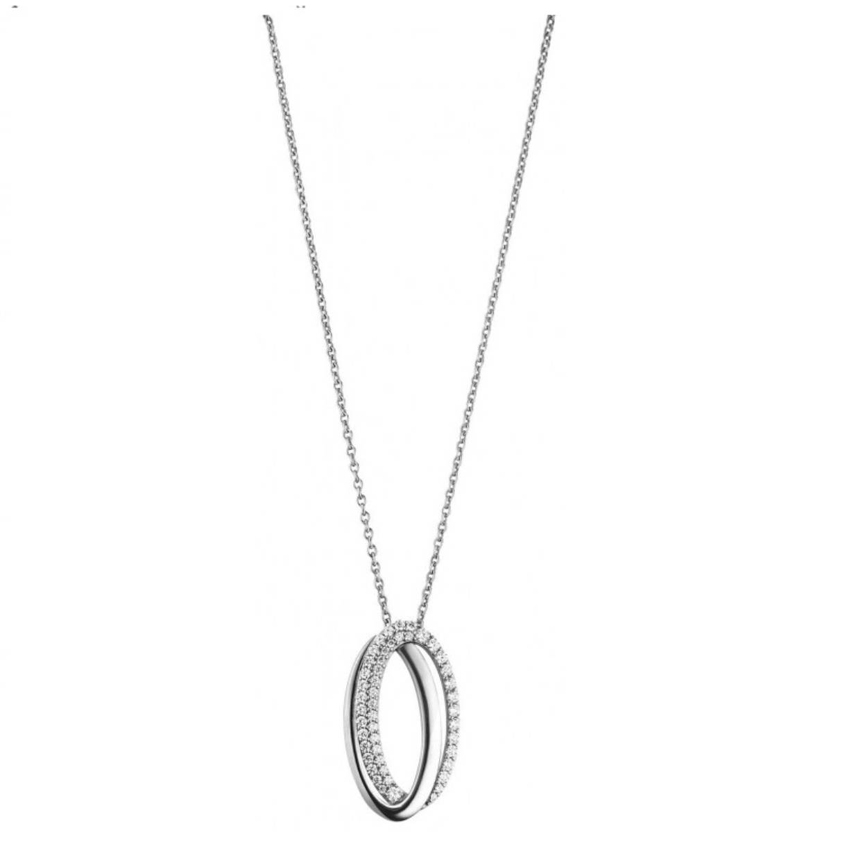Deze prachtige collier van Viventy is bezet met zirkonia. 