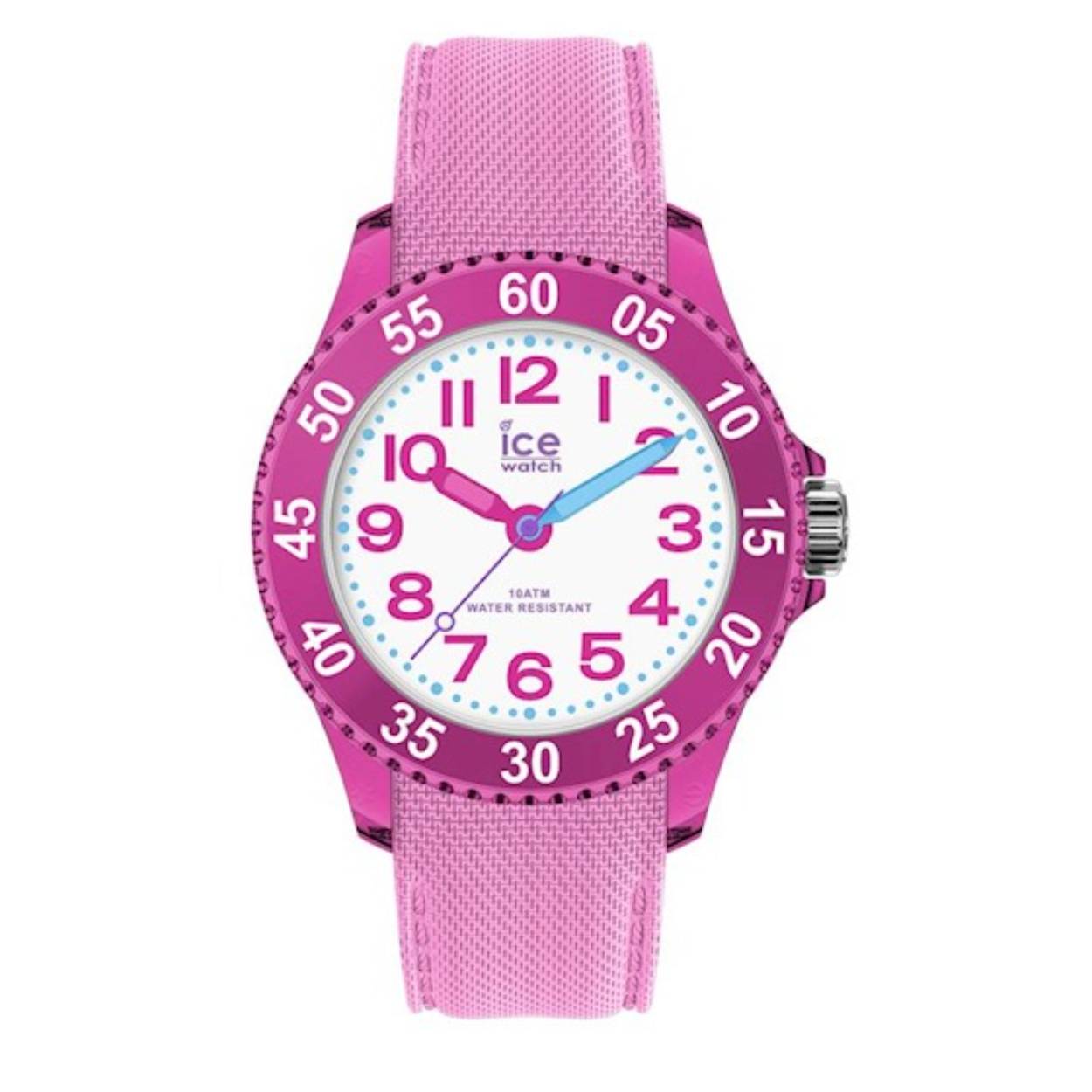 Dit kinderhorloge is van het merk Ice-Watch. Het is een analoog horloge gemaakt van rubber. De diameter van de kast is 28 mm.
De verdere specificaties van het horloge zijn als volgt:
Glassoort: mineraal
Bandbreedte (mm): 12
Kastmateriaal: rubber
Waterdichtheid: 10 ATM
Techniek: quartz