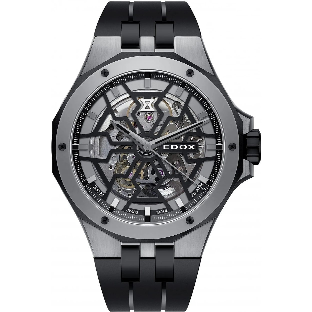 Edox 85303 357GN NGN Delfin Heren Horloge