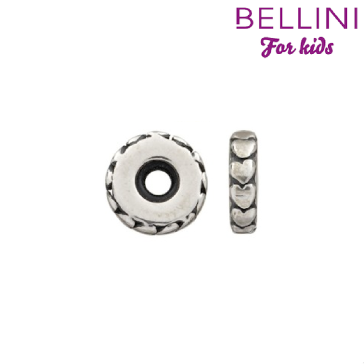 stopper zilver hartjes