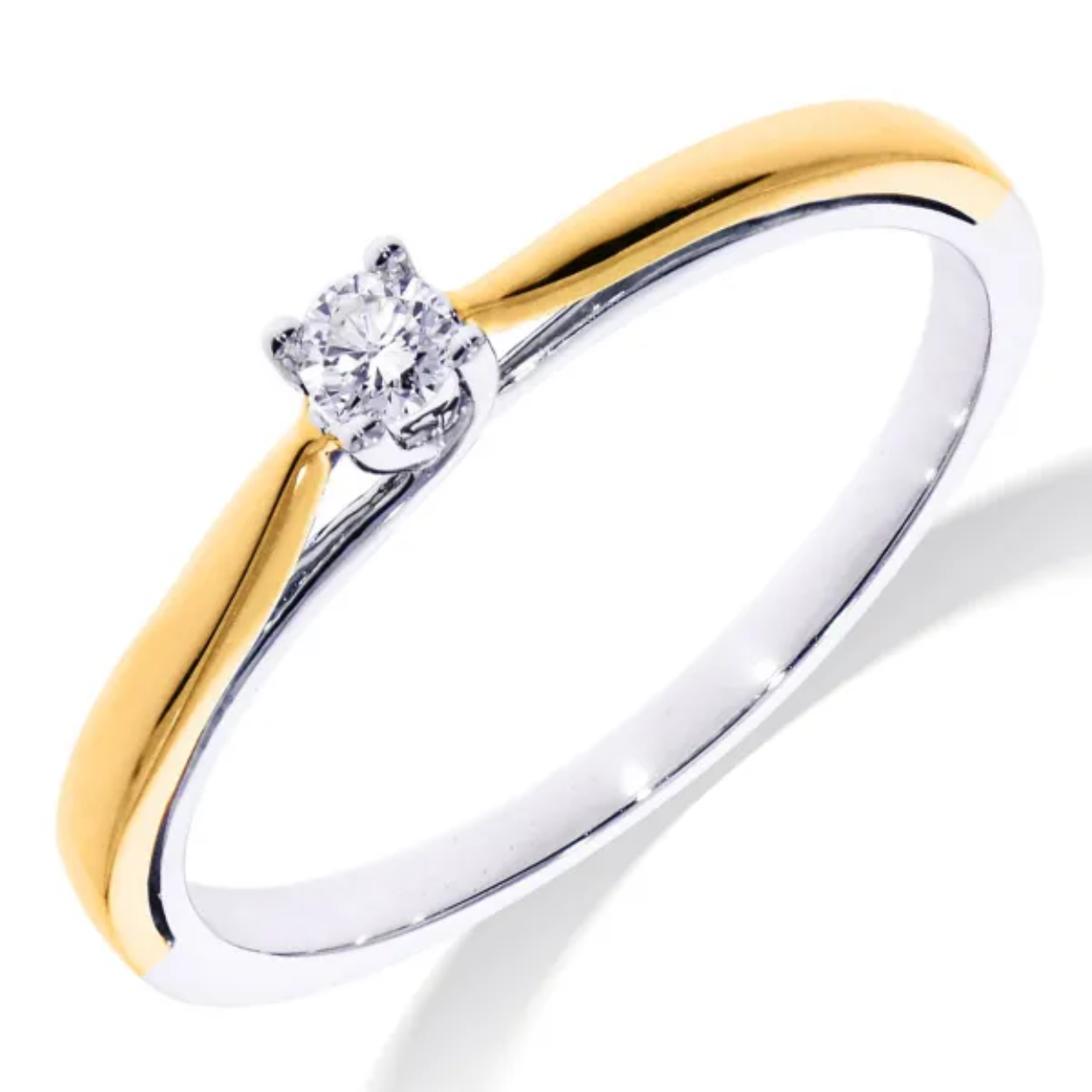Solitair Ring Eternel 0.10 Crt