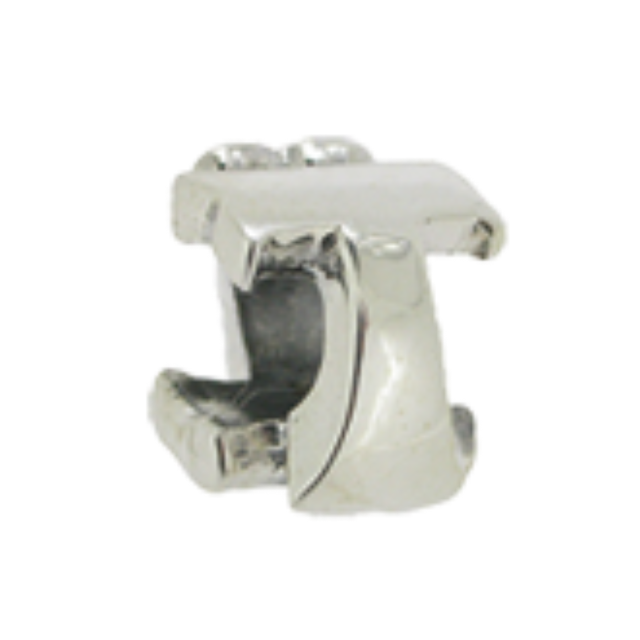 Letter T Zilver