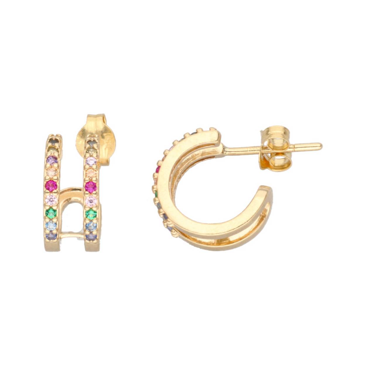 Deze oorstekers zijn van het merk Swing Jewels. Het is een damessieraad.