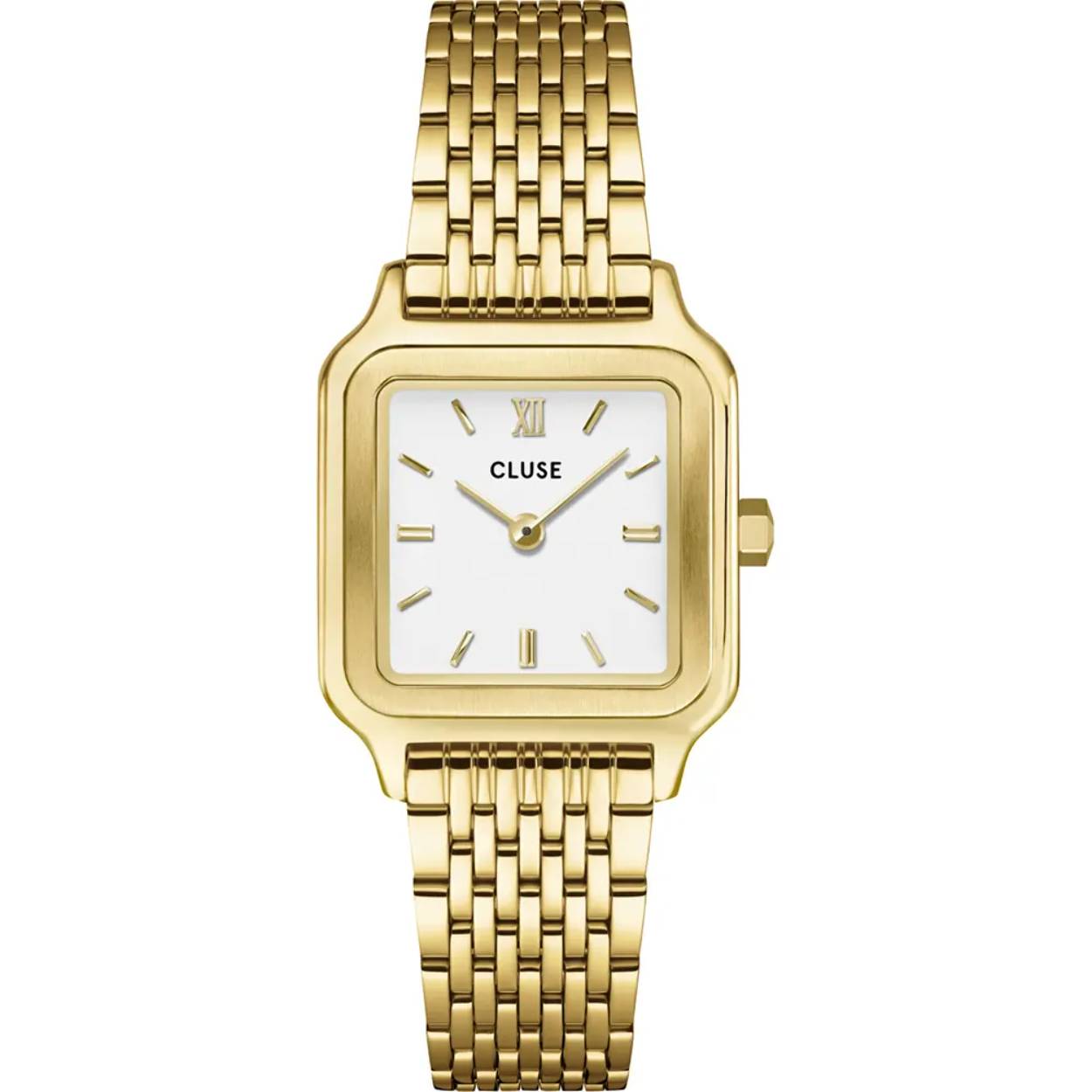 Dit Cluse horloge heeft een kast gemaakt van Roestvrijstaal met een diameter van 24 mm en is voorzien van een metalen band. In de kast bevindt zich een Seiko Instruments Inc. kwaliteitsuurwerk en is afgewerkt met Mineraalglas.

Het horloge is 5ATM. Dit betekent dat het horloge geschikt is om mee te douchen. Verder wordt het horloge geleverd met 2 jaar garantie.