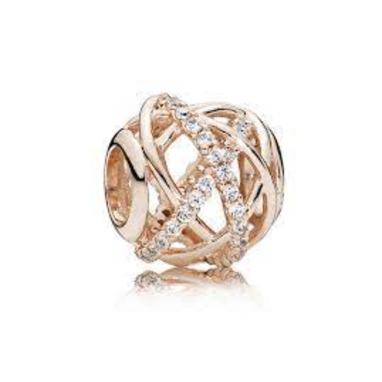 pandora charm rose gold