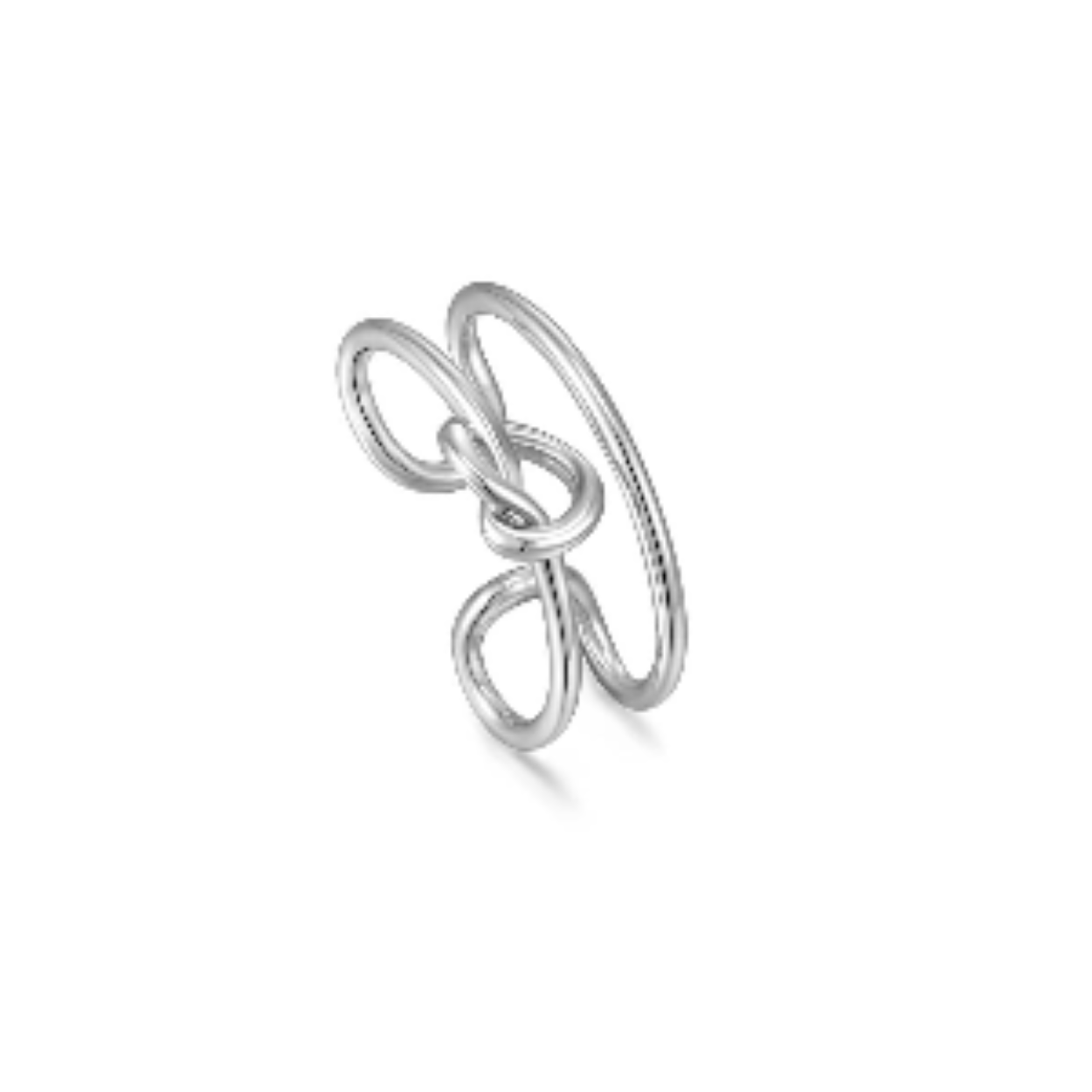 FORGET ME KNOT 925 STERLING ZILVEREN OORKNOPPEN AH-E029-02H