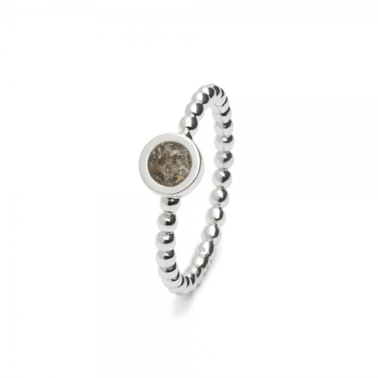 See you zilveren as- ring bolletjes maat 50 RG-002