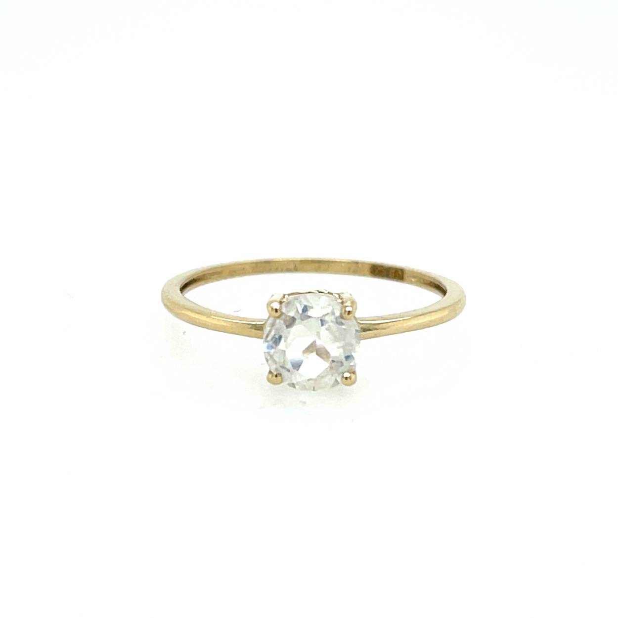 14kt ring met maansteen