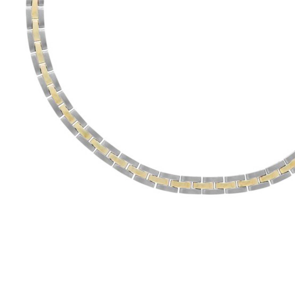 Boccia Titanium Verguld Collier 08060-02