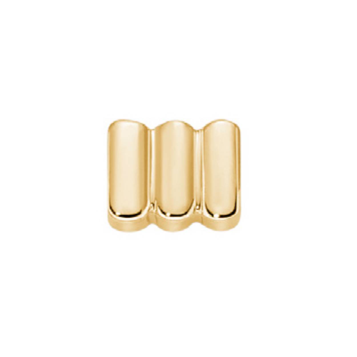 18 krt geelgouden element WAVE