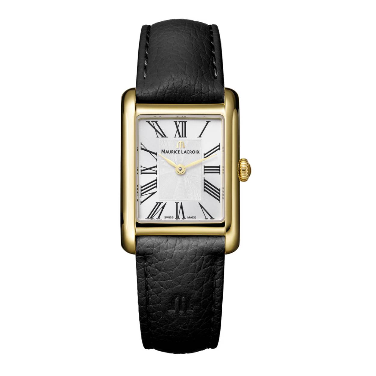 Dit is een horloge van het merk Maurice Lacroix gemaakt voor dames.
De specificaties zijn als volgt:
Kastmaat: 24x34 mm
Waterdichtheid: 5 ATM / 50 Meter / 165 Feet
