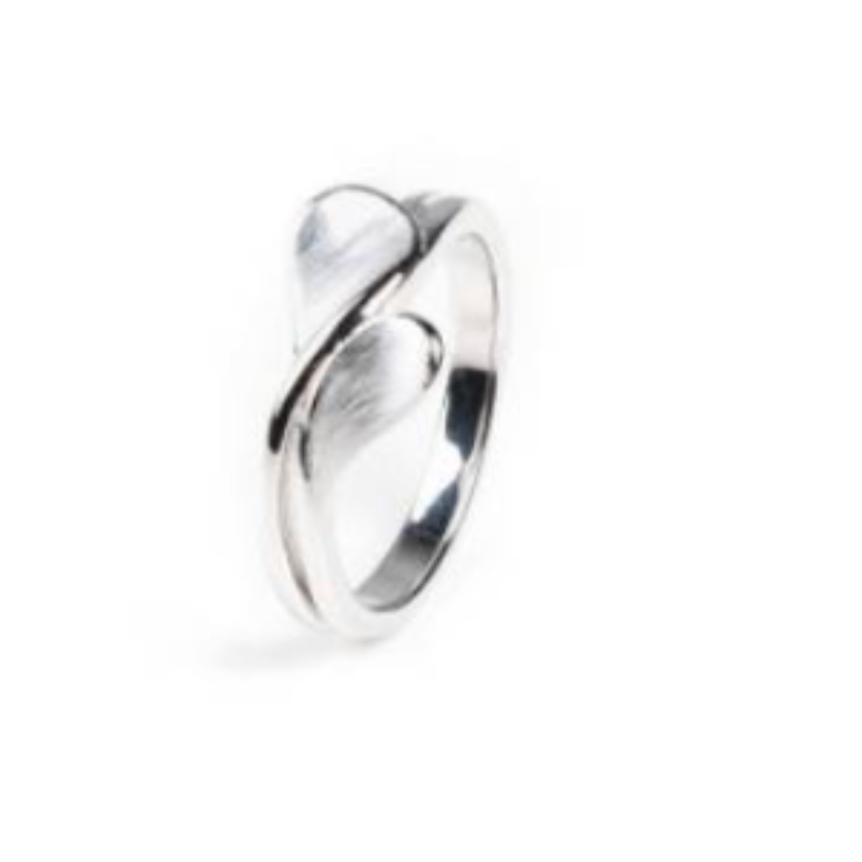 Yo-design zilveren ring mt.17.5 T1049