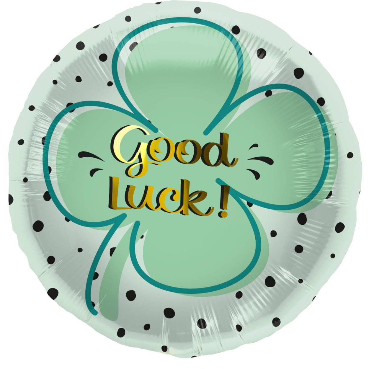Folieballon Good Luck Klaver - 45 cm. Inhoud: 1 folieballon. Kleur: Meerkleurig. Bijvoorbeeld te gebruiken tijdens de volgende gelegenheid/gelegenheden: Succes. Deze folieballon is 18 inch/45 cm. Het artikel is gemaakt van folie.