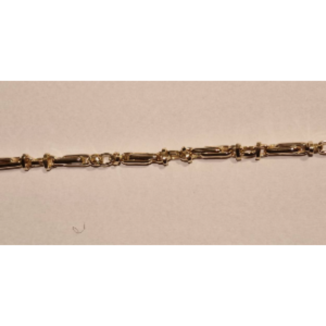 14k geelgouden schakelarmband 24 cm