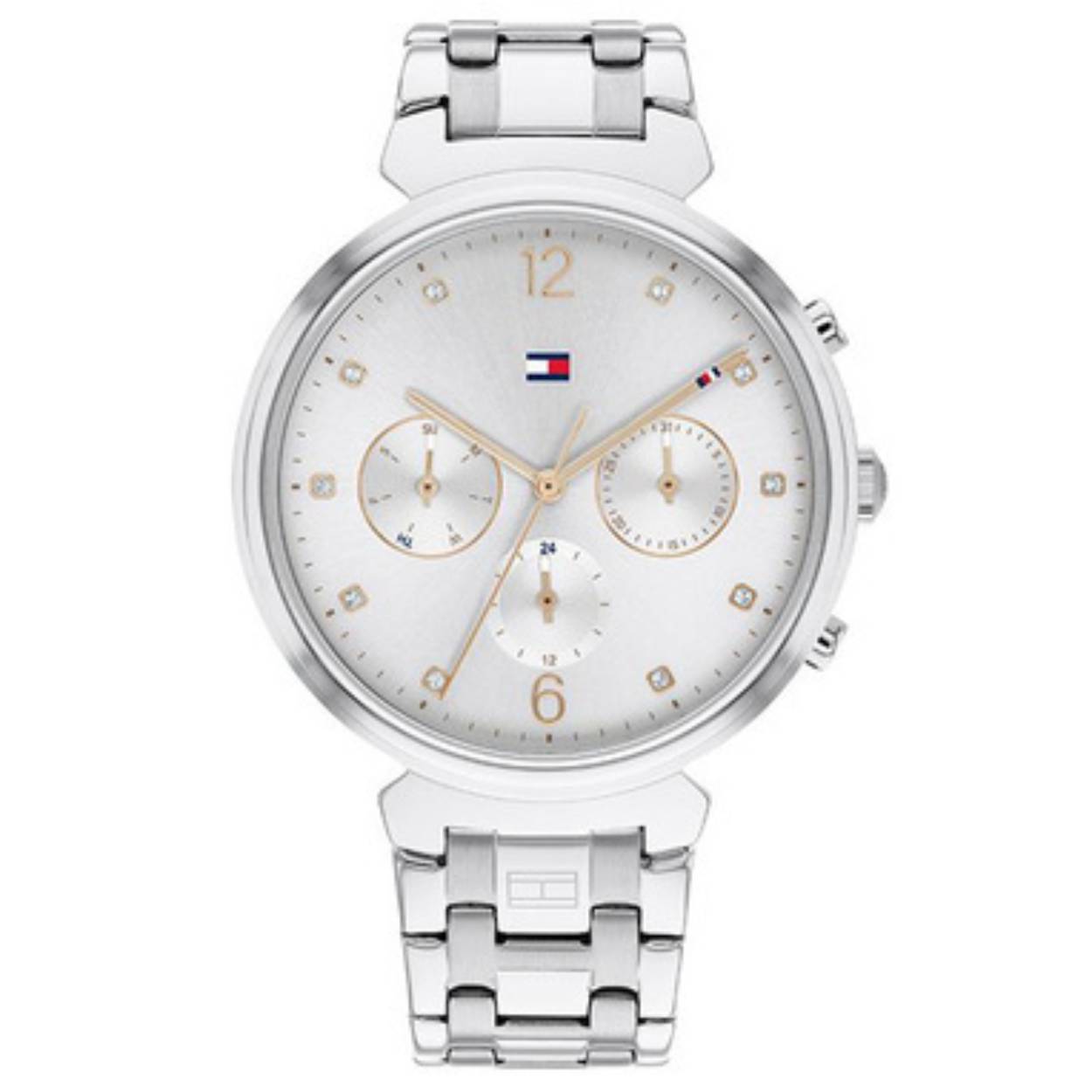 TOMMY HILFIGER TH1782346
SCHAKELBAND STAAL
MINERAALGLAS
DATUMAANDUIDING
WATERRESISTANT 3 ATM