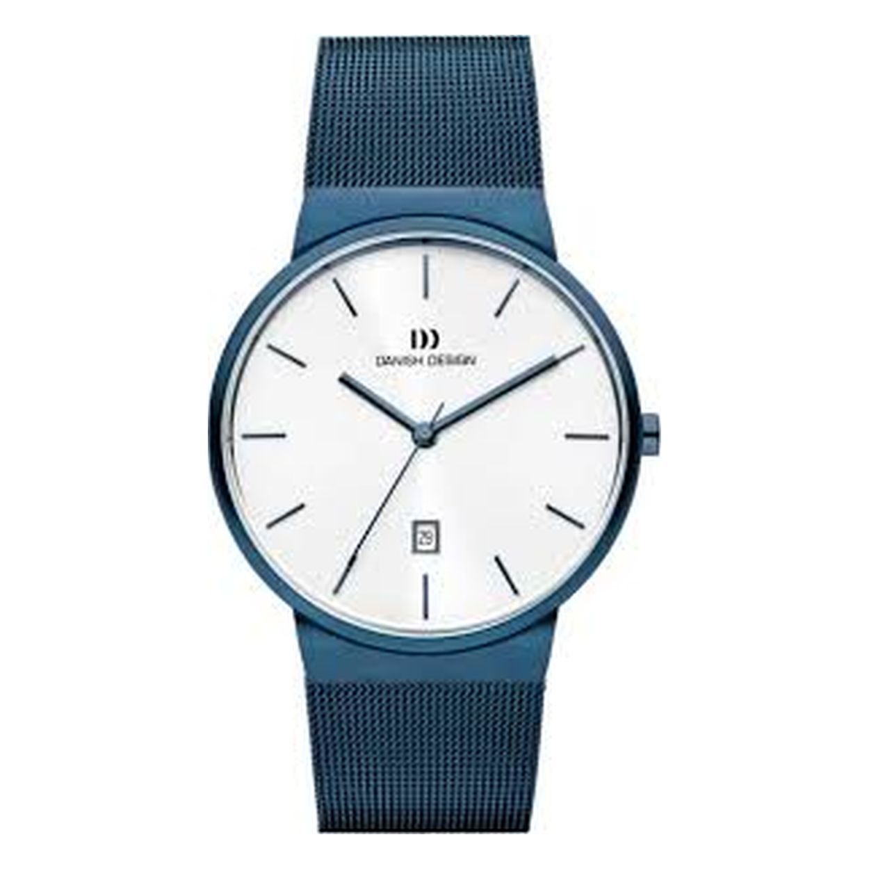 Dit mooie horloge van Danish Design de IQ69Q971 is een horloge met een Quartz uurwerk. Het horloge heeft een diameter van 40 mm, en is 8 mm dik. De weergave van de tijd is Analoog. Verder is het horloge voorzien van een Mineraal horlogeglas. Het horloge is 5 bar (douchen) waterdicht, en heeft een band van Roestvrij Staal in de kleur Blauw. Wij leveren het horloge met 2 jaar garantie.