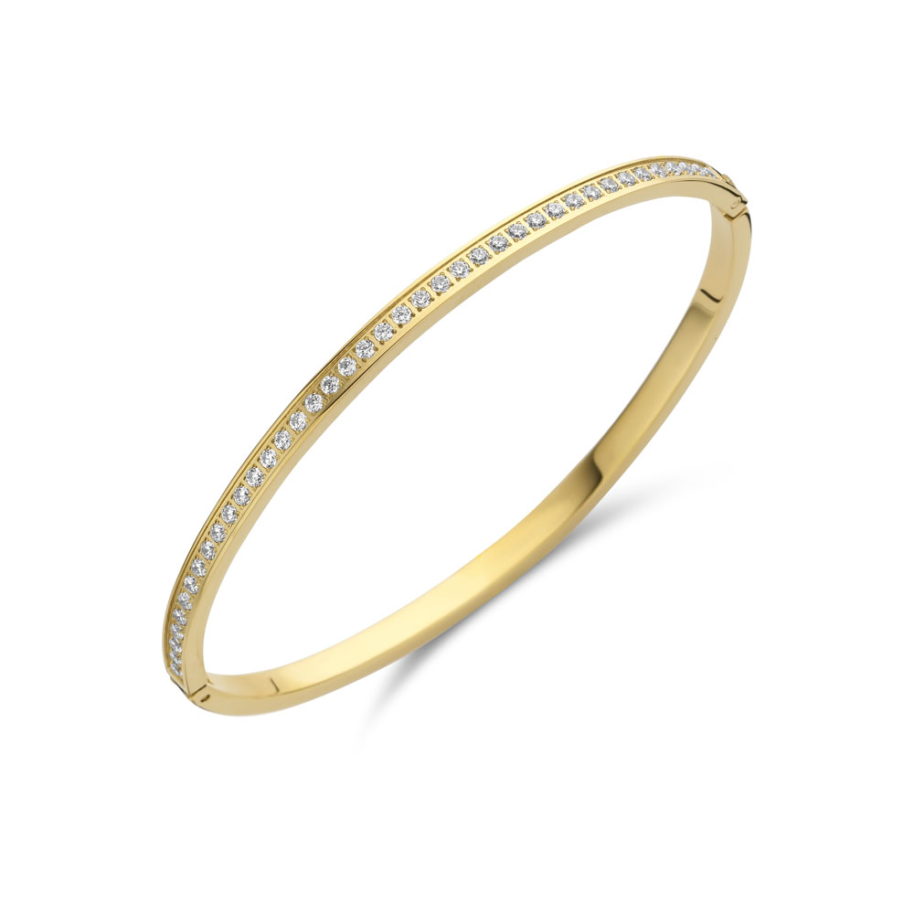 FR Hinged cz G - armband - medium