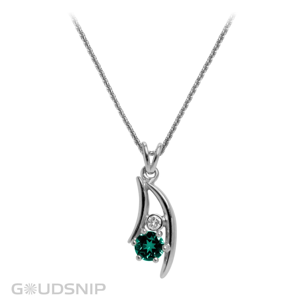 Hanger is exclusief collier