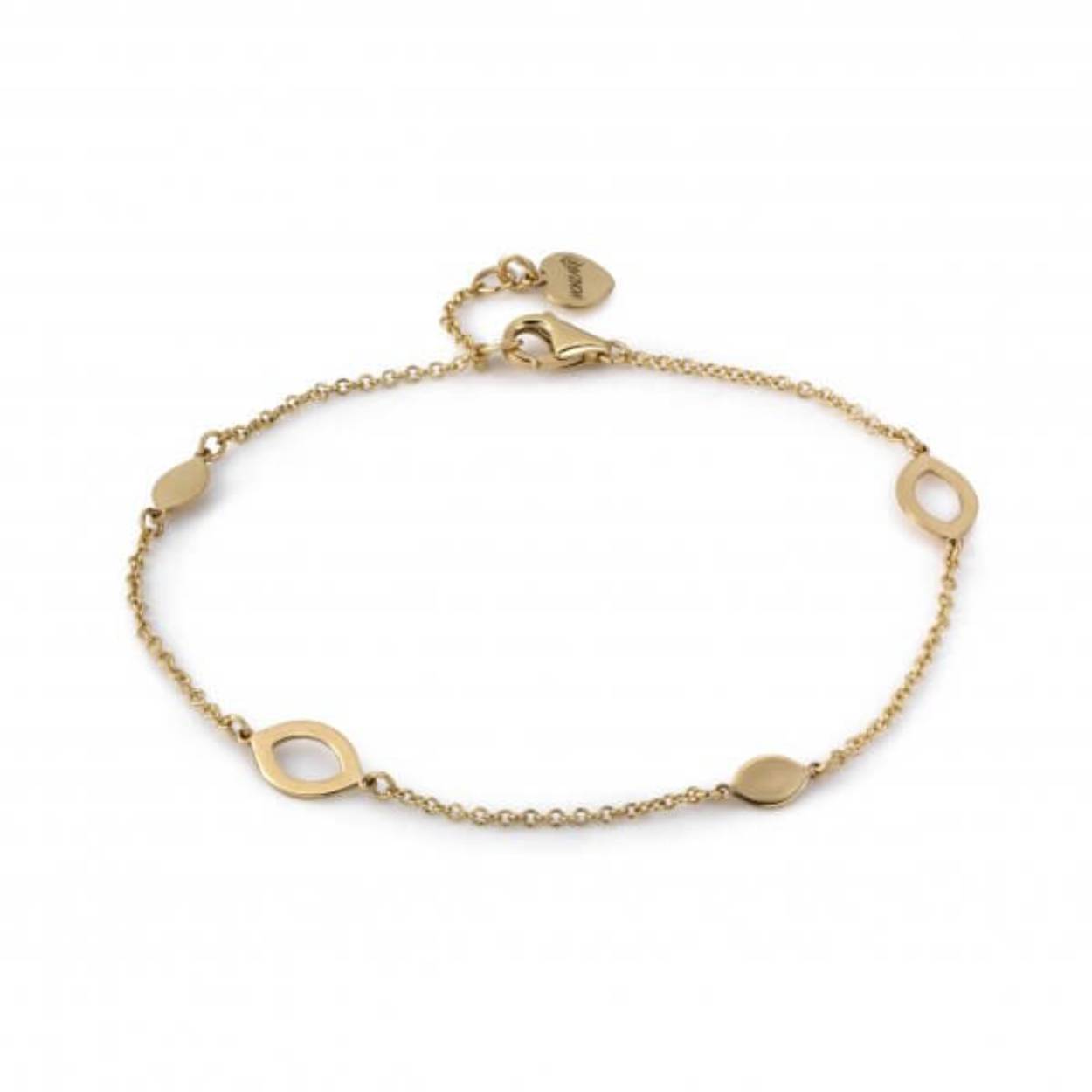 Mooie geelgouden armband van Monzario.