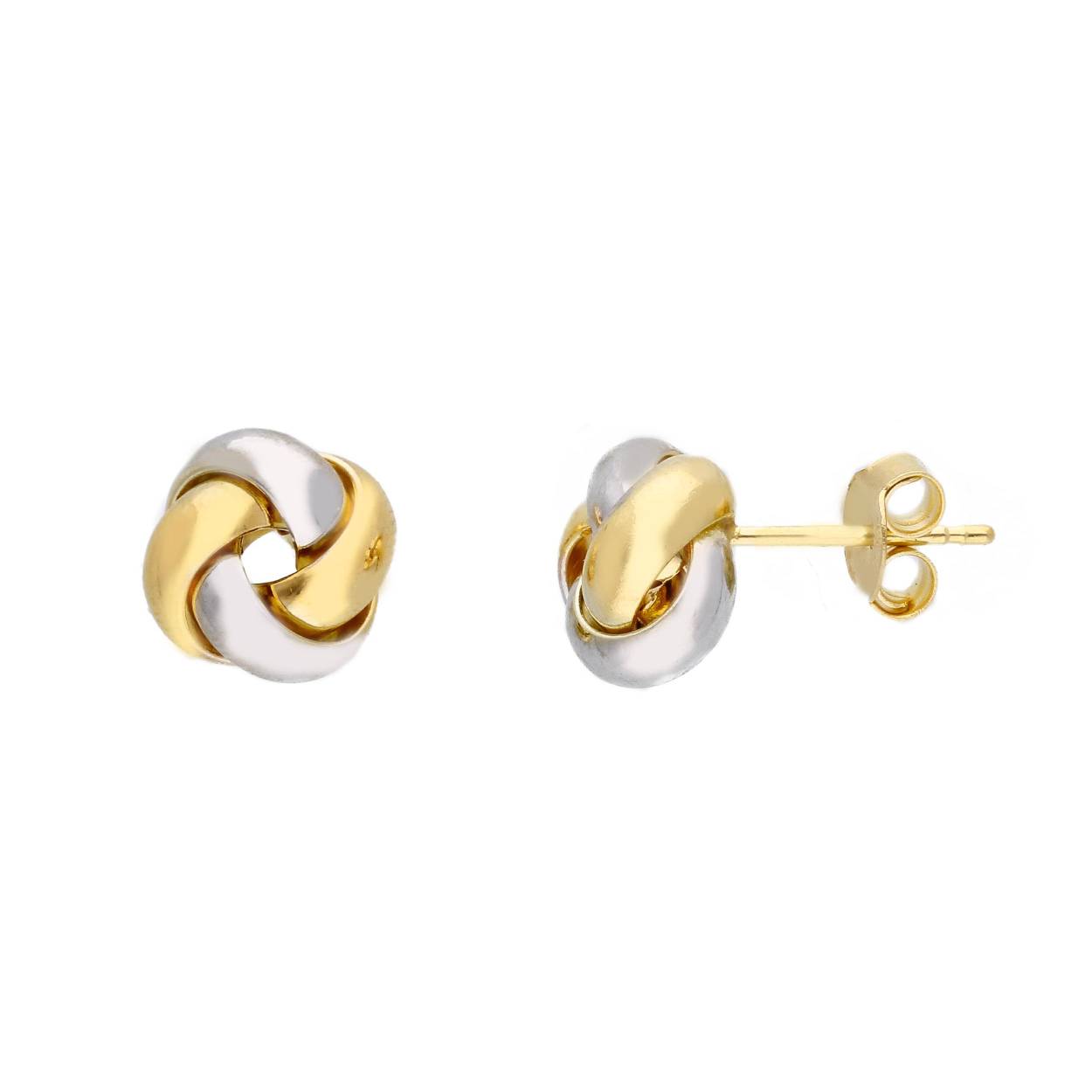 Oorringen goud 18kt
