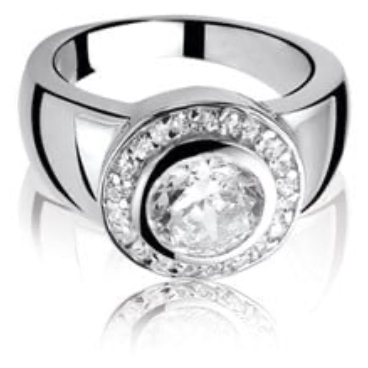 Zinzi ring met een grote steen
