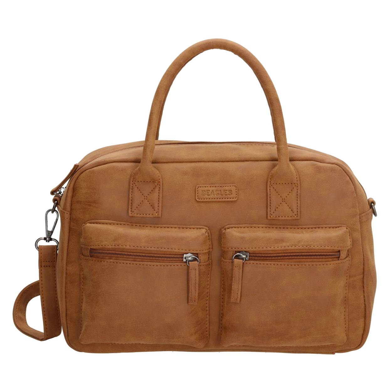 Een mooie handtas is toch iets wat elke vrouw in haar tassencollectie zou moeten hebben! Deze handtas uit de Arjonilla collectie van Beagles is praktisch, mooi en niet te gek! De tas heeft twee voorvakken met ritssluiting, een hoofdvak met ritssluiting én een achtervak met ritssluiting. Genoeg plek om je spullen geordend een plekje te geven. De schouderband van de tas is afneembaar en verstelbaar, zo draag je de tas helemaal hoe jij maar wilt! De tas is verkrijgbaar in veel verschillende kleuren, voor welke kleur ga jij? 

De eigenschappen van deze handtas zijn: 

Voorvakken met ritssluiting 
Hoofdvak met ritssluiting 
Achtervak met ritssluiting 
Afneembare en verstelbare schouderband 
Dubbel handvat 