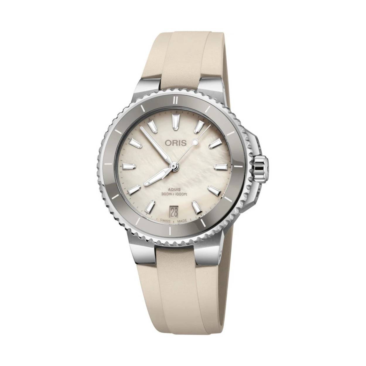 Aquis dames white caoutchouc