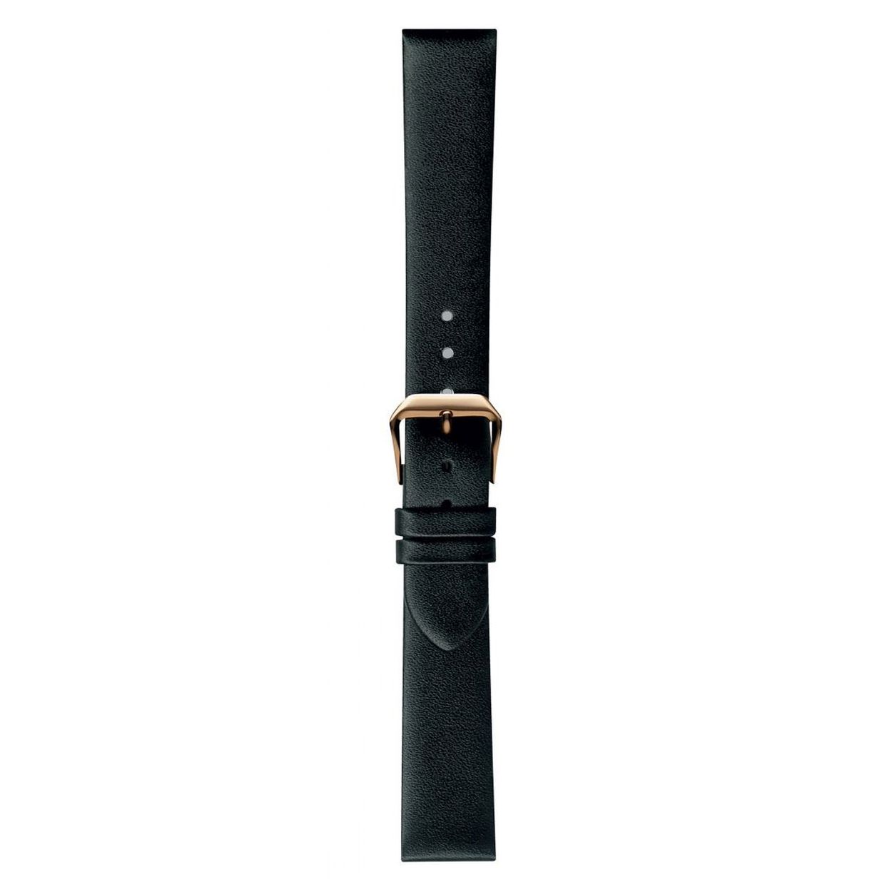 Een mooie horlogeband van het merk Condor gemaakt van leer. De kleur van deze horlogeband is zwart. De breedte is 22mm.