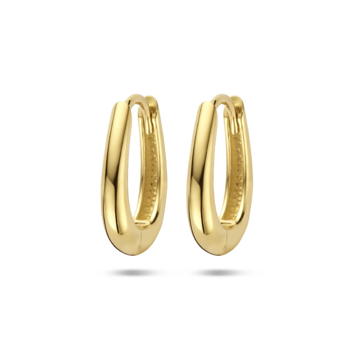 geelgouden oorring 