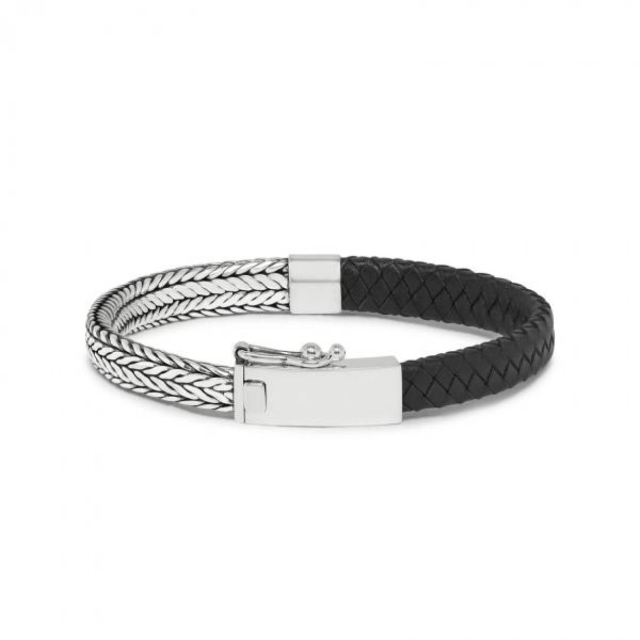 SLK369BLK21 Silk Armband