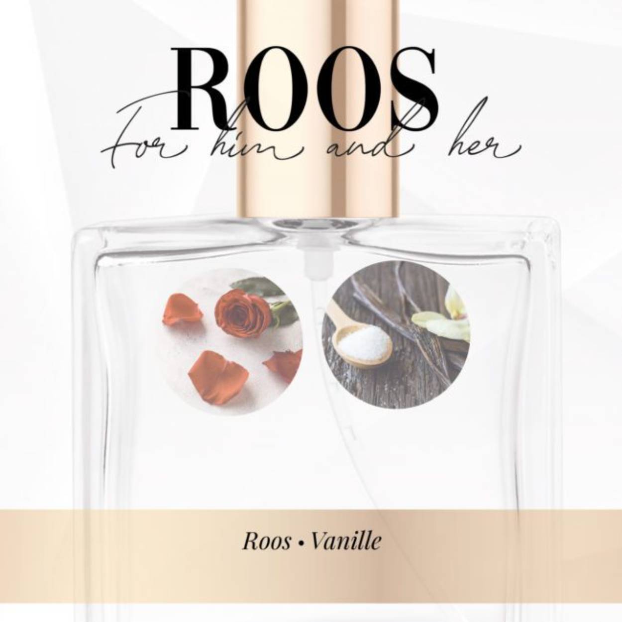 Navul verpakking gevuld met een geurnoten zoals Roos en vanille.