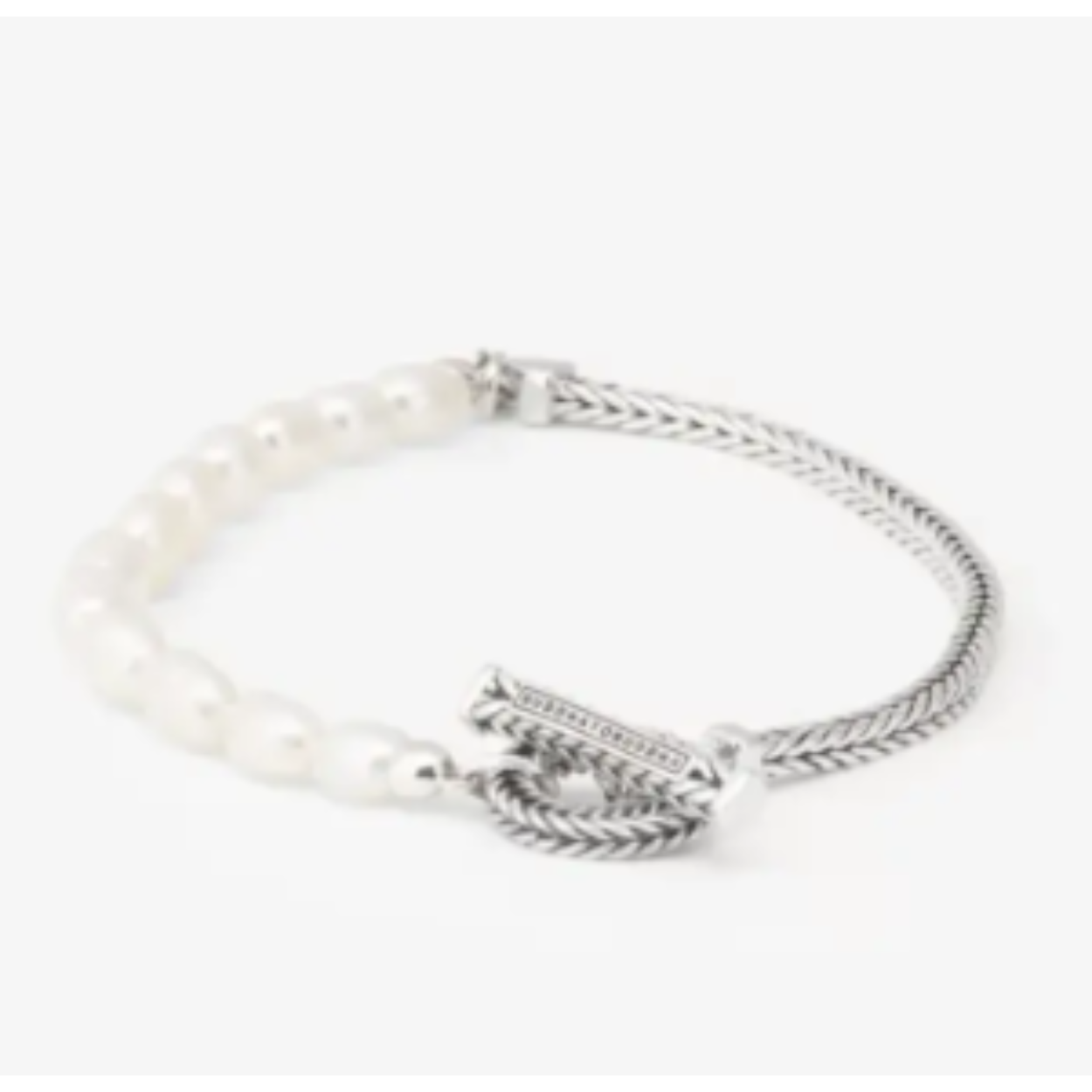 Barbara Pearl Bracelet Silver