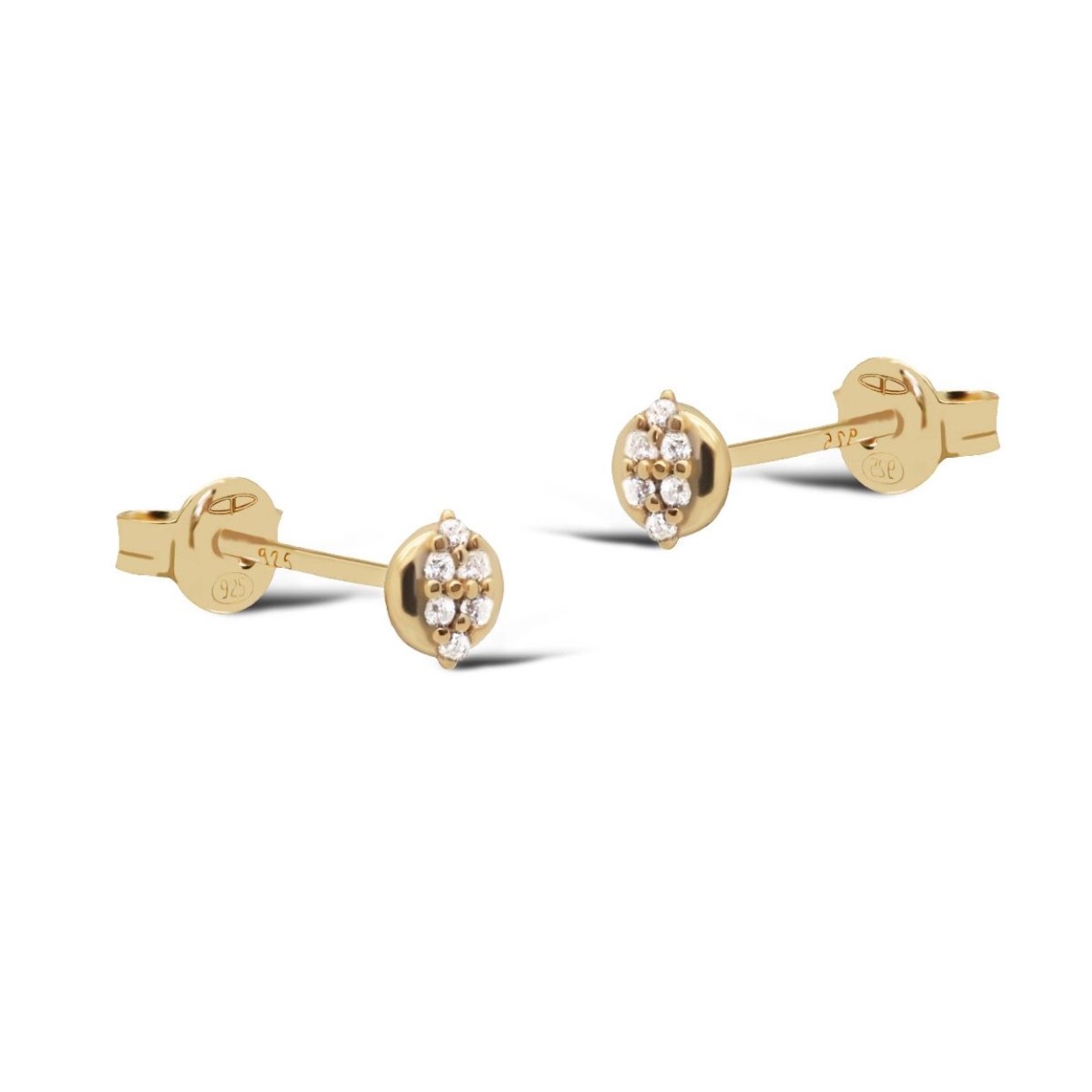 Karma oorstekers met zirconia