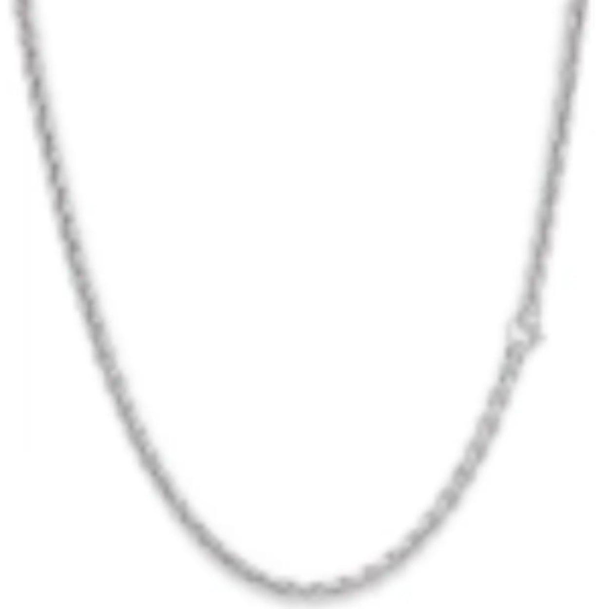 witgouden monzario collier 45 cm schakel 