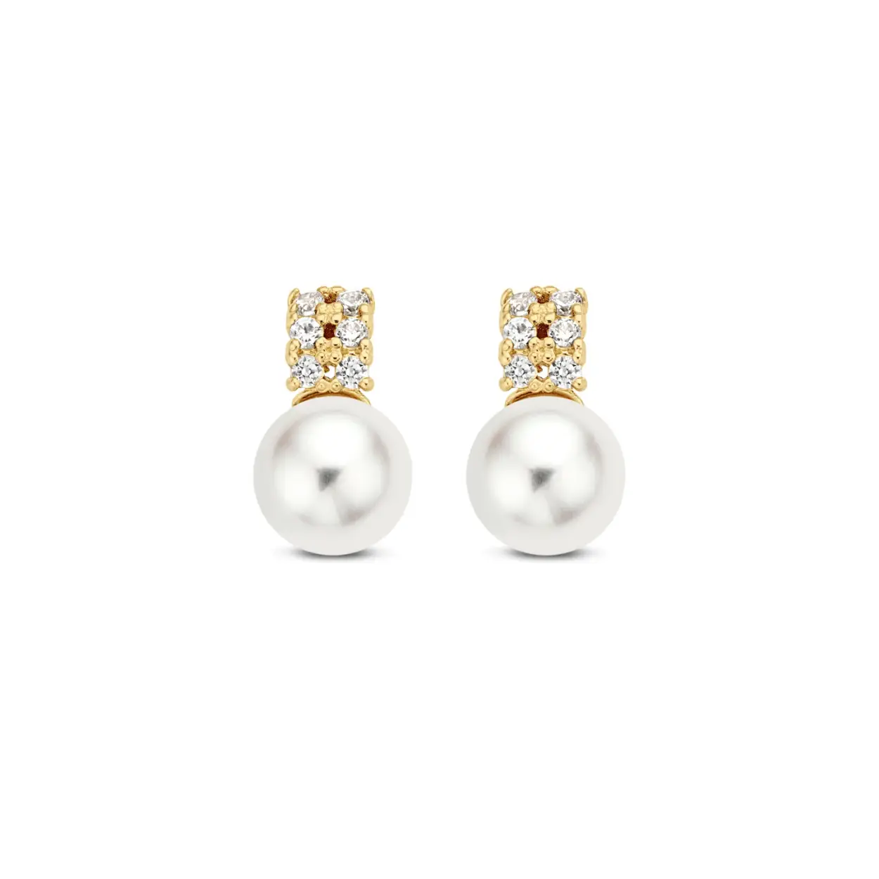 14K Gold Sebastiana Stud Earrings