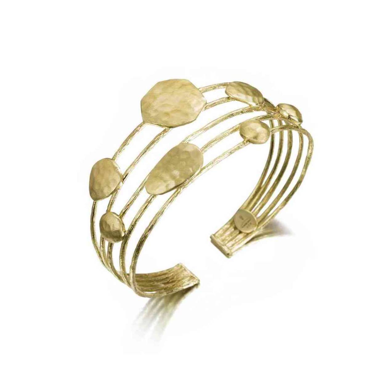 Jorge Revilla armband zilver met 18 krt. goldplated