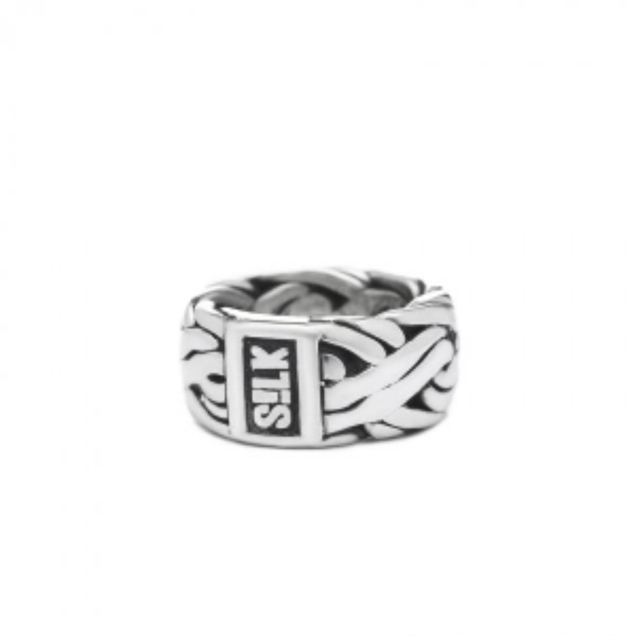 SILK ZILVER RING 342