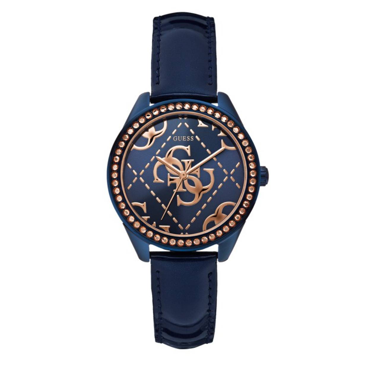 Merk	Guess
Model	W0524L1
Serie	Mini Logo
Geslacht	Dames
Uurwerk	Quartz
Type display	Analoog
Materiaal glas	Mineraal
