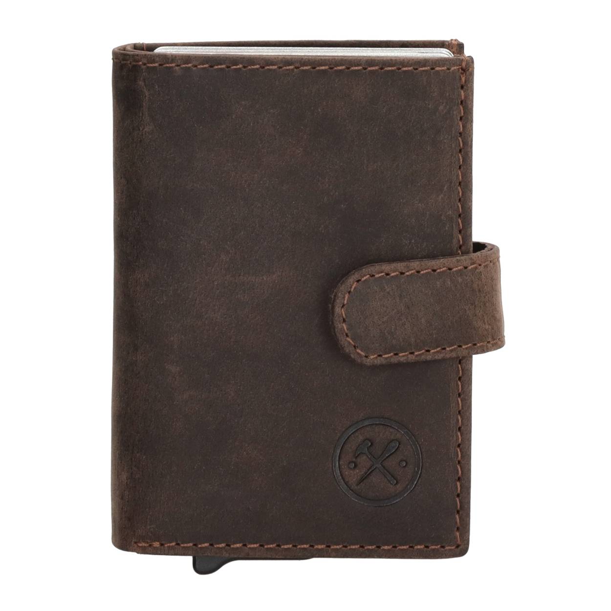 Kijk deze handige leren safety wallet van het merk Idaho eens! Ideaal om al jouw pasjes in mee te nemen! De safety wallet sluit door middel van een drukknoopsluiting en op de achterzijde heeft de portemonnee een extra ritsvakje voor bijvoorbeeld wat muntgeld. Je neemt deze safety wallet gemakkelijk mee in je zak of tas! Wil jij deze handige portemonnee ook al hebben? 

De eigenschappen van deze safety wallet zijn:

Drukknoopsluiting 
Achtervakje met ritssluiting 
Ruimte voor pasjes 