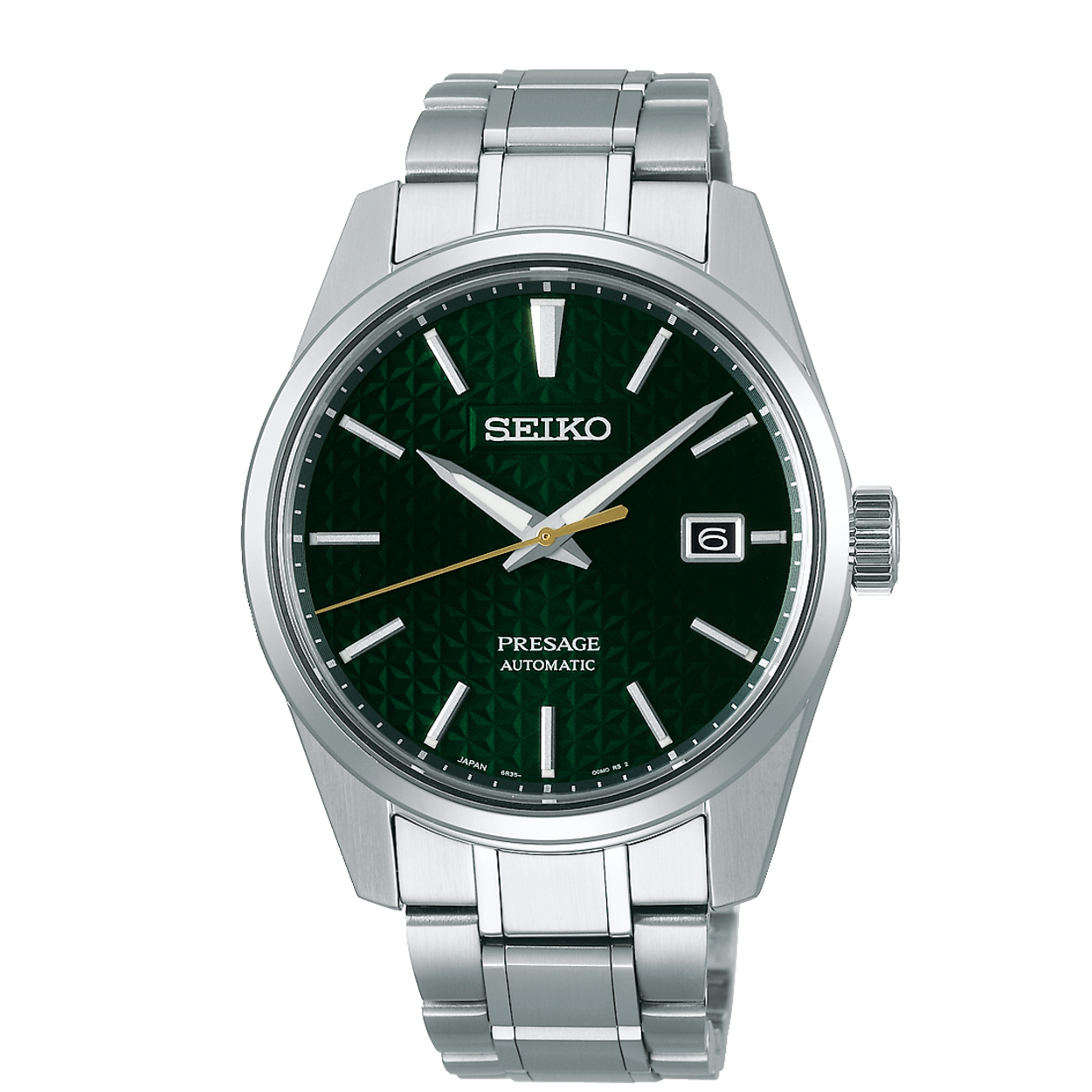 Dit Seiko horloge behoort tot de Presage collectie.
Referentienummer: SPB169J1

De Seiko Presage is voorzien van een Kaliber 6R35 uurwerk en de kast is gemaakt van staal. Het horloge heeft een diameter van 39,3 mm en is getest op een waterdichtheid tot 100 meter. De horlogeband is gemaakt van staal.