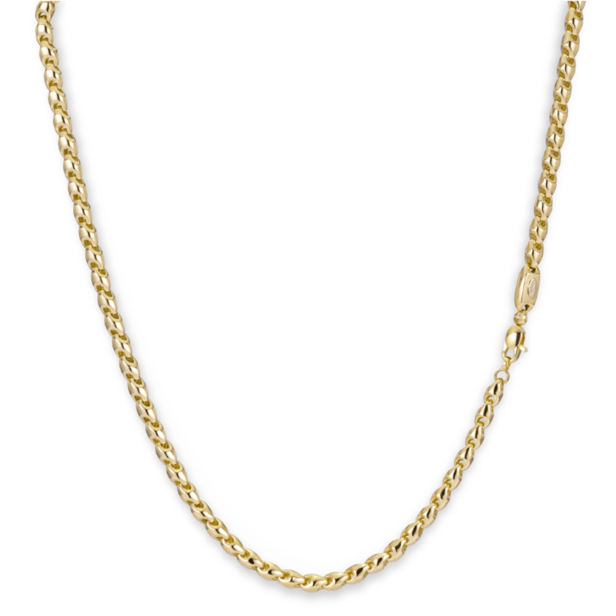 Prachtige 14krt geelgouden Monzario collier. Het collier heeft een lengte van 50cm.

Referentienummer: 838CGEEL

Tevens leverbaar bijpassende armband.
