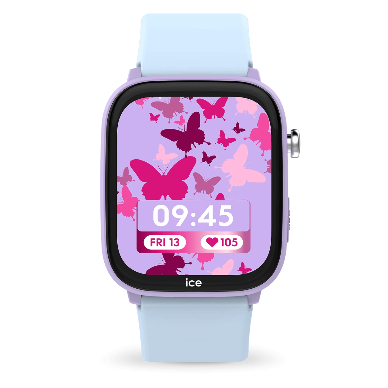 Een wereldprimeur: verbonden kinderen en een horloge met geolocatie
Ice-Watch onthult een unieke innovatie op de markt: de ICE smart junior 3.0 Find My, een verbonden horloge dat geschikt is voor kinderen. De belangrijkste innovatie is de integratie van Apple's Find My technologie in het horloge. Dit technologische hoogstandje maakt het makkelijker dan ooit om het horloge terug te vinden als het verloren of vergeten is, terwijl het tegelijkertijd een leuke en functionele verbonden ervaring biedt. Het horloge is verbonden met hun iPhone of die van hun ouders en biedt alle functies van een verbonden horloge, plus de Find My-technologie. Met de ICE smart junior 3.0 Find My bieden we veel meer dan alleen een verbonden horloge: we bieden een praktische oplossing voor gezinnen om iets dierbaars als het horloge van hun kind terug te vinden, terwijl ze genieten van een kleurrijk, modern ontwerp.