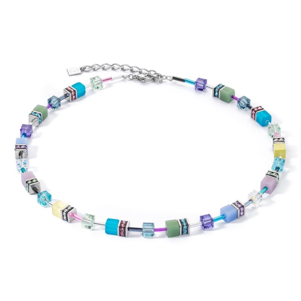 Coeur de Lion Multicolour pastel 1580. Mooi te combineren met bijpassende armband of oorsieraden.