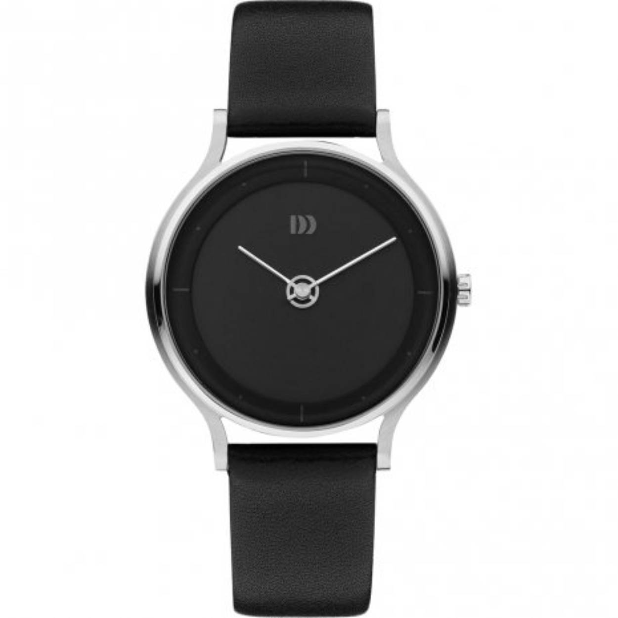 Dit Danish Design horloge heeft een roestvrijstalen kast met een diameter van 38mm en is voorzien van een leren band. In de kast bevindt zich een kwaliteitsuurwerk en is afgewerkt met saffierglas.

Het horloge is 5ATM. Dit betekent dat het horloge geschikt is voor douchen.