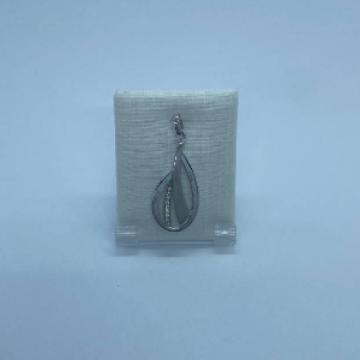 Zilveren hanger met zirkonia 
