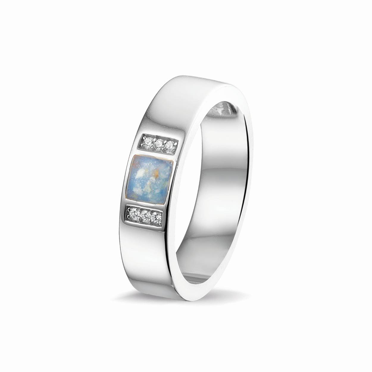 SEE-RG037 SEEYOU RING ZILVER
