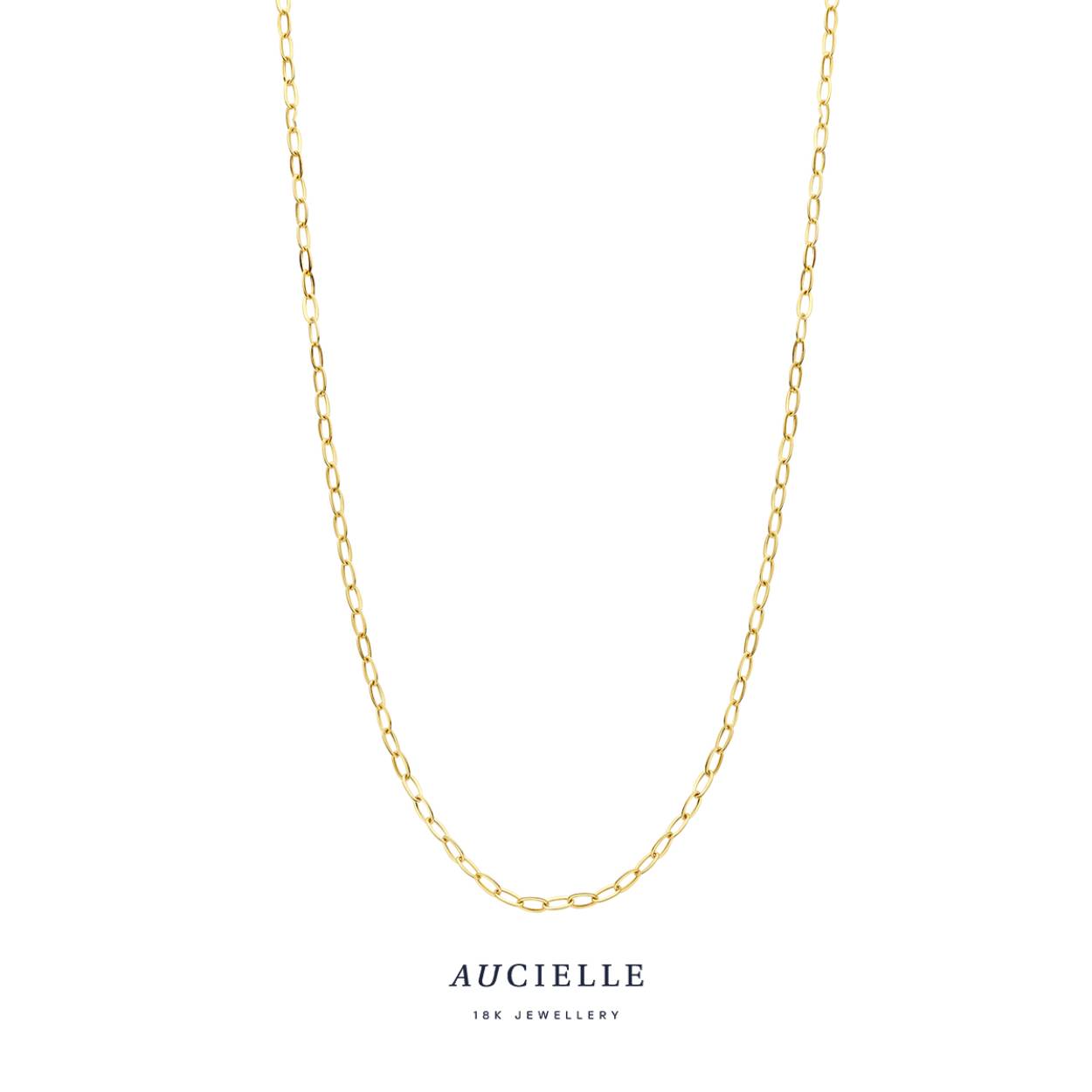 Aucielle schakelketting goud 18k