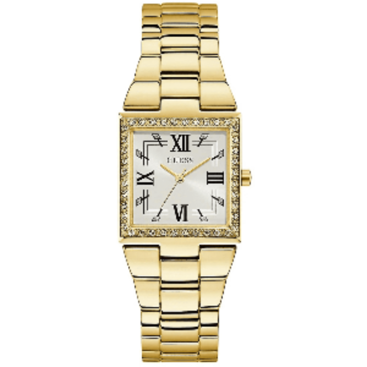Gold plated dames horloge Guess.
Nikkelvrij.
2 jaar garantie op het uurwerk.
