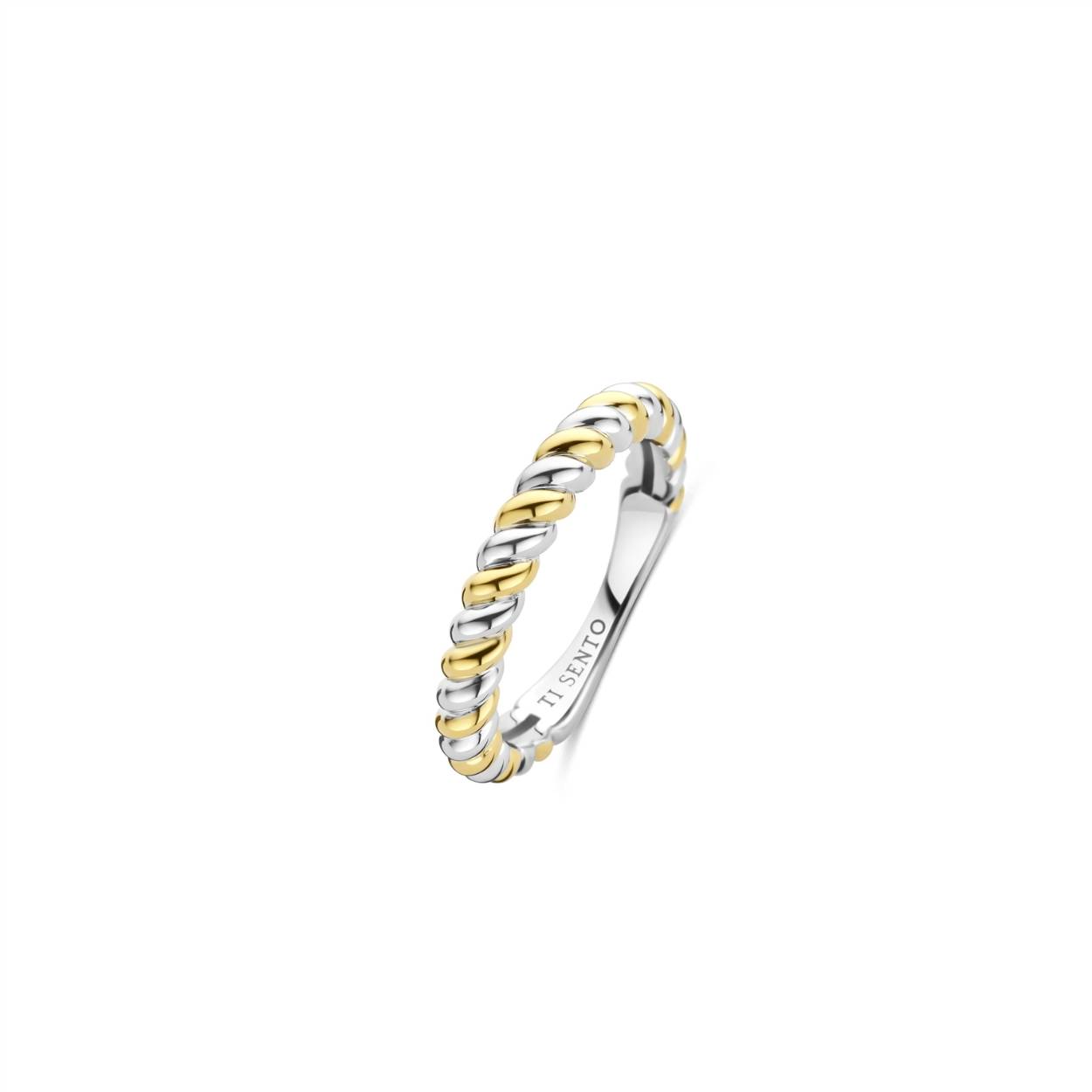 TI SENTO Ring Verguld - 12378SY